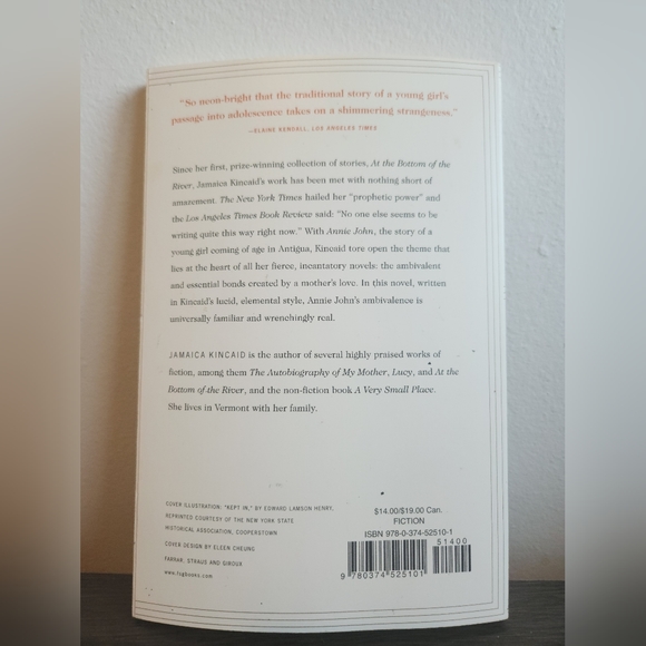 Annie John - A Novel By Jamaica Kincaid ( Paperback ) - Picture 3 of 3
